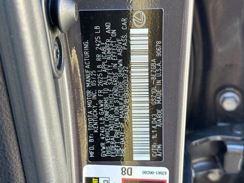Certified 2025 Lexus ES 350 w/ Premium Package FWD image 32
