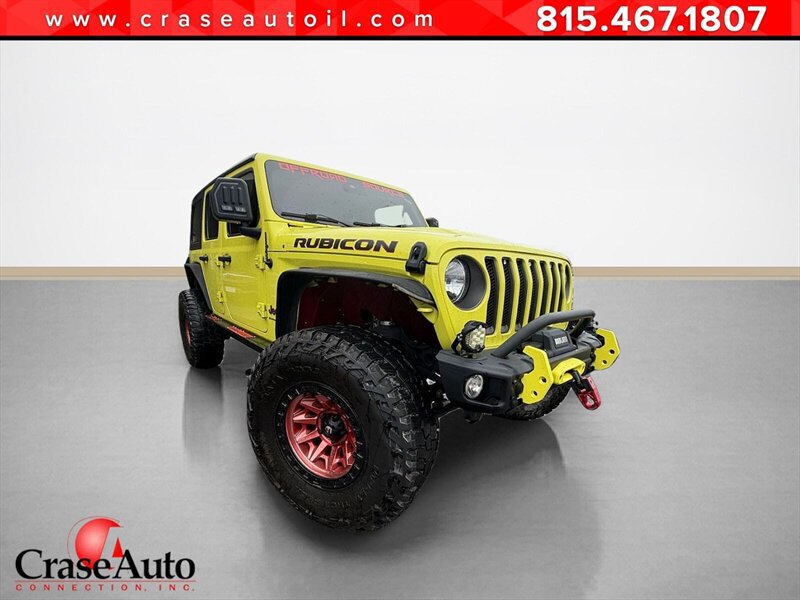 Used 2023 Jeep Wrangler Unlimited Rubicon w/ Safety Group AWD/4WD image 1