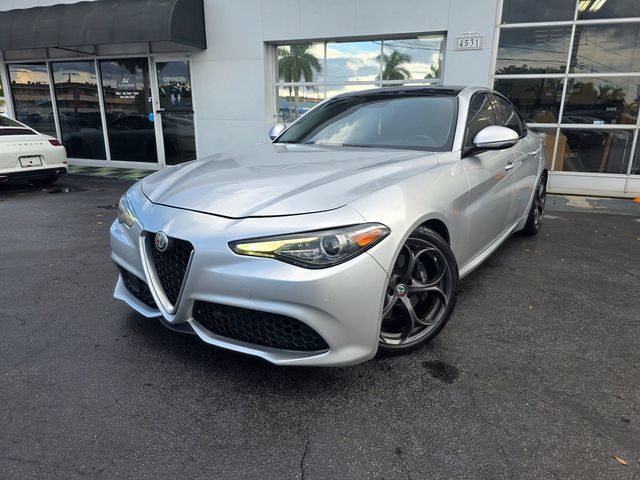 Used 2017 Alfa Romeo Giulia Ti w/ TI 19" Sport Package RWD image 1