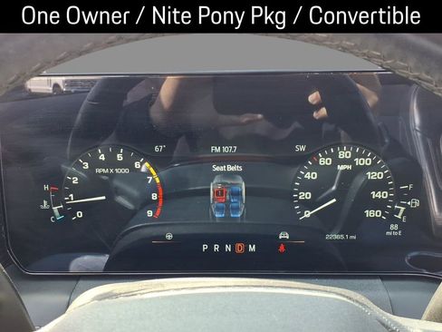 Used 2025 Ford Mustang GT Premium w/ Mustang Nite Pony Package RWD image 27