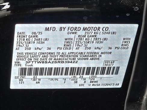 New 2025 Ford Maverick Lariat w/ 4K Tow Package image 18