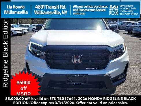 New 2026 Honda Ridgeline Black Edition image 10