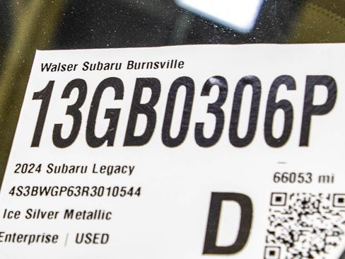 Used 2024 Subaru Legacy Touring XT AWD/4WD image 30