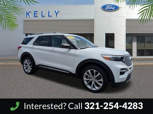 Certified 2022 Ford Explorer Platinum w/ Equipment Group 601A AWD/4WD image 4