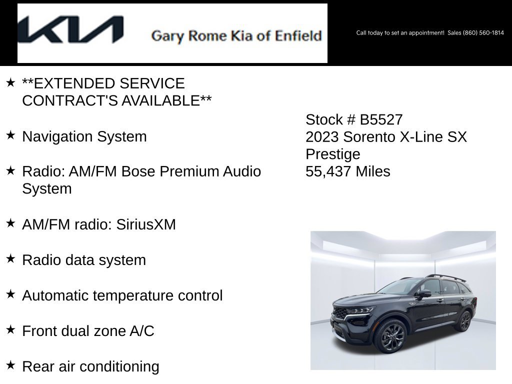 Certified 2023 Kia Sorento SX Prestige AWD/4WD image 15