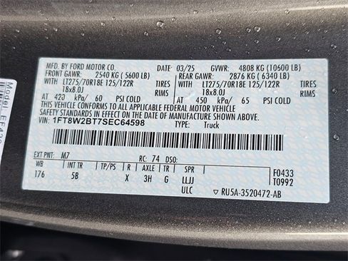New 2025 Ford F250 Lariat w/ Lariat Ultimate Package image 31