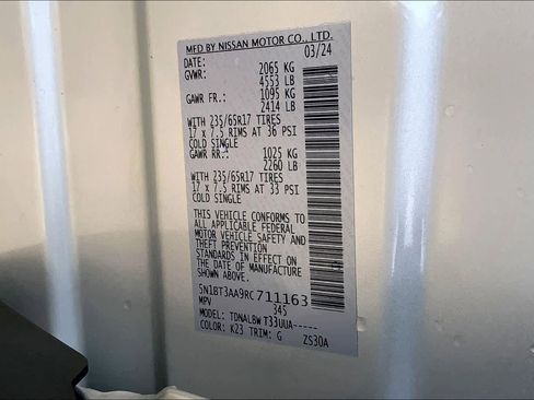 Used 2024 Nissan Rogue S FWD image 35