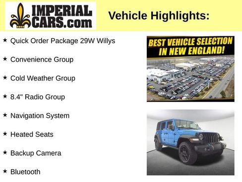 Used 2023 Jeep Wrangler Unlimited w/ Cold Weather Group AWD/4WD image 3