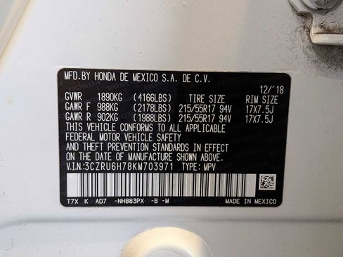 Used 2019 Honda HR-V EX-L image 34