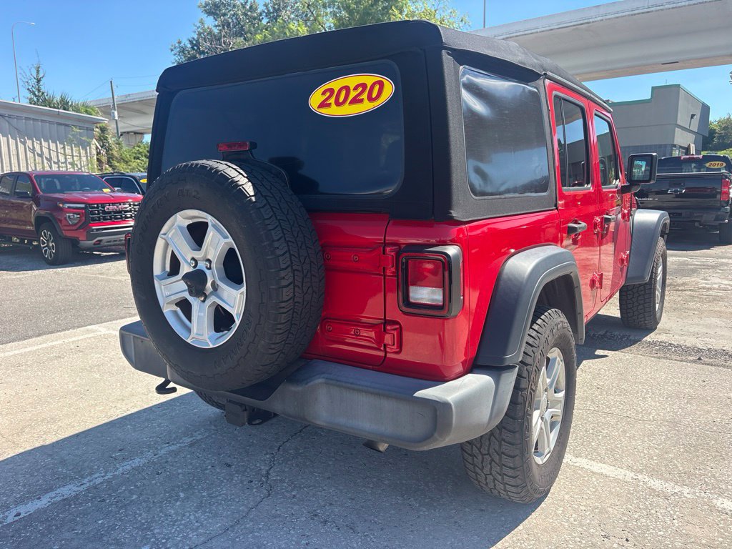 Used 2020 Jeep Wrangler Unlimited Sport S AWD/4WD image 3