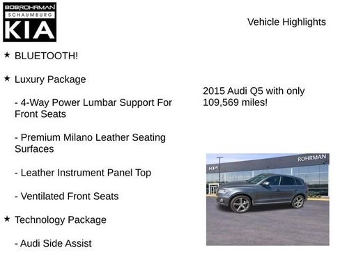 Used 2015 Audi Q5 TDI Premium Plus w/ Technology Package AWD/4WD image 8