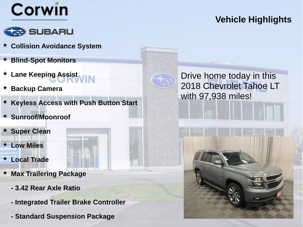 Used 2018 Chevrolet Tahoe LT AWD/4WD image 6