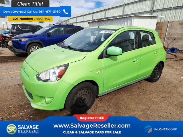 Used 2014 Mitsubishi Mirage DE FWD image 1