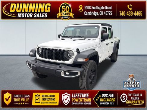 Used 2024 Jeep Gladiator Sport AWD/4WD image 1