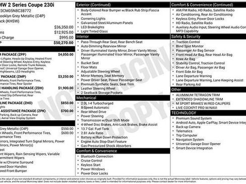 Used 2022 BMW 230i Coupe w/ Premium Package image 2