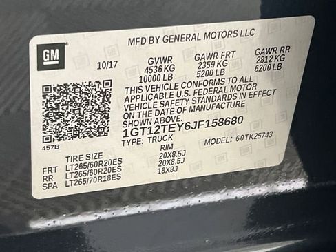 Used 2018 GMC Sierra 2500 SLT w/ Duramax Plus Package image 27