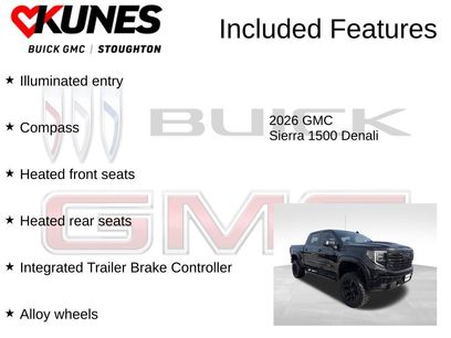 New 2026 GMC Sierra 1500 Denali w/ Technology Package