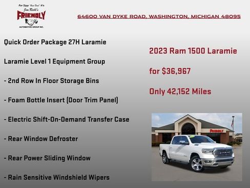 Used 2023 RAM 1500 Laramie image 5