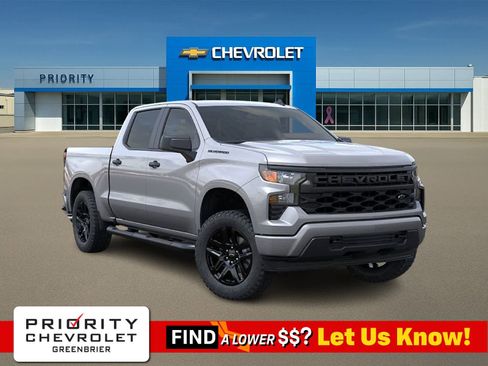 New 2026 Chevrolet Silverado 1500 Custom w/ Turbomax Blackout Package image 1