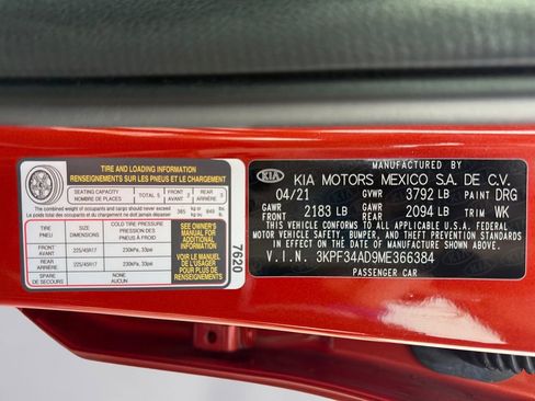 Used 2021 Kia Forte GT-Line w/ GT-Line Premium Package image 17