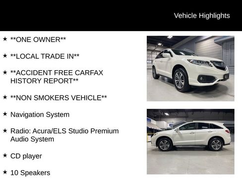 Used 2016 Acura RDX AWD w/ Advance Package image 2