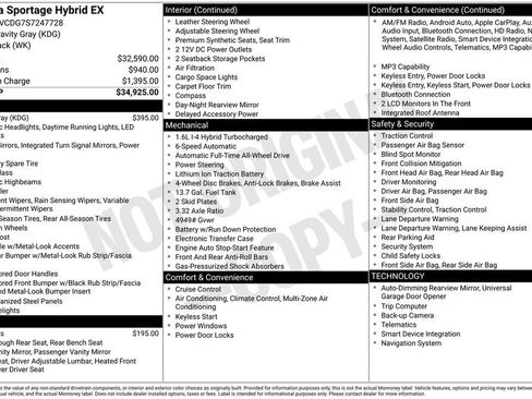 Used 2025 Kia Sportage EX image 3