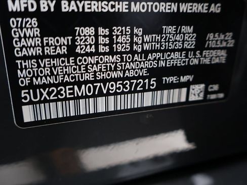 New 2027 BMW X7 xDrive40i w/ M Sport Package AWD/4WD image 42