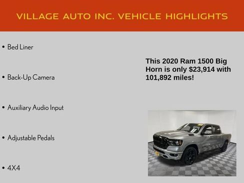 Used 2020 RAM 1500 Big Horn AWD/4WD image 21