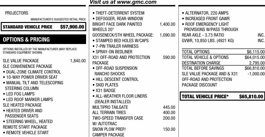 Certified 2026 GMC Sierra 2500 SLE w/ SLE Value Package; AWD/4WD image 2
