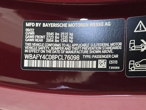 Used 2023 BMW M850i xDrive Convertible AWD/4WD image 33