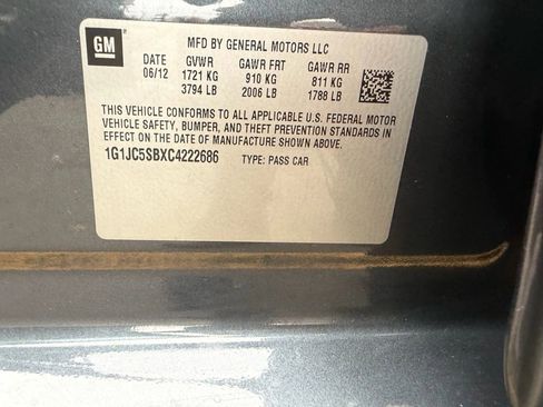 Used 2012 Chevrolet Sonic LT image 31