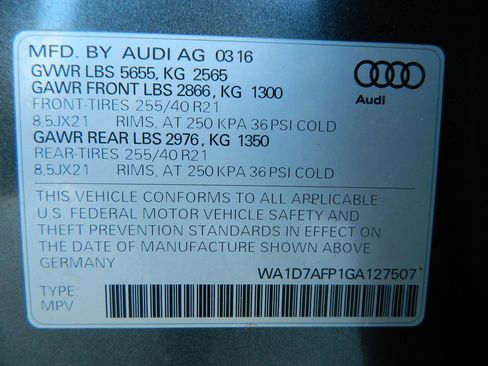 Used 2016 Audi Q5 3.0T Premium Plus w/ Technology Package AWD/4WD image 22