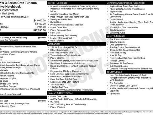 Used 2016 BMW 328i Gran Turismo xDrive image 2
