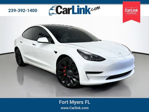Used 2023 Tesla Model 3 Performance AWD/4WD image 1