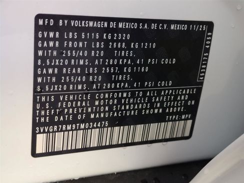 New 2026 Volkswagen Tiguan SE R-Line image 24