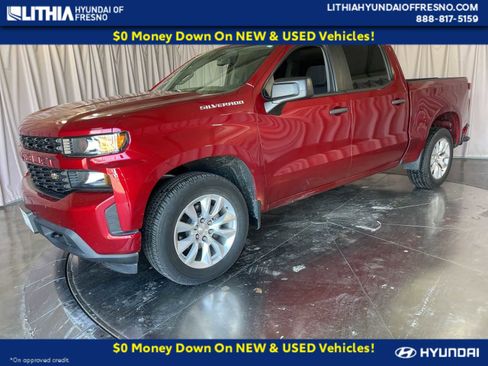 Used 2022 Chevrolet Silverado 1500 Custom RWD image 1