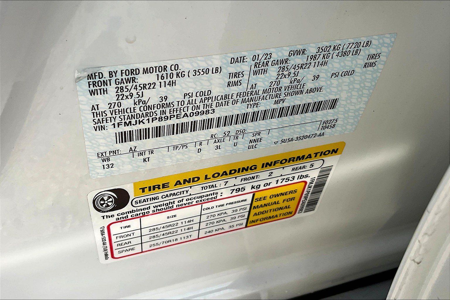 Used 2023 Ford Expedition Max King Ranch AWD/4WD image 37