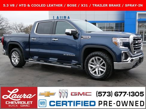 Certified 2022 GMC Sierra 1500 SLT w/ SLT Premium Plus Package image 1