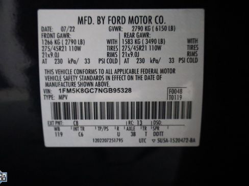 Used 2022 Ford Explorer ST w/ Equipment Group 401A image 33
