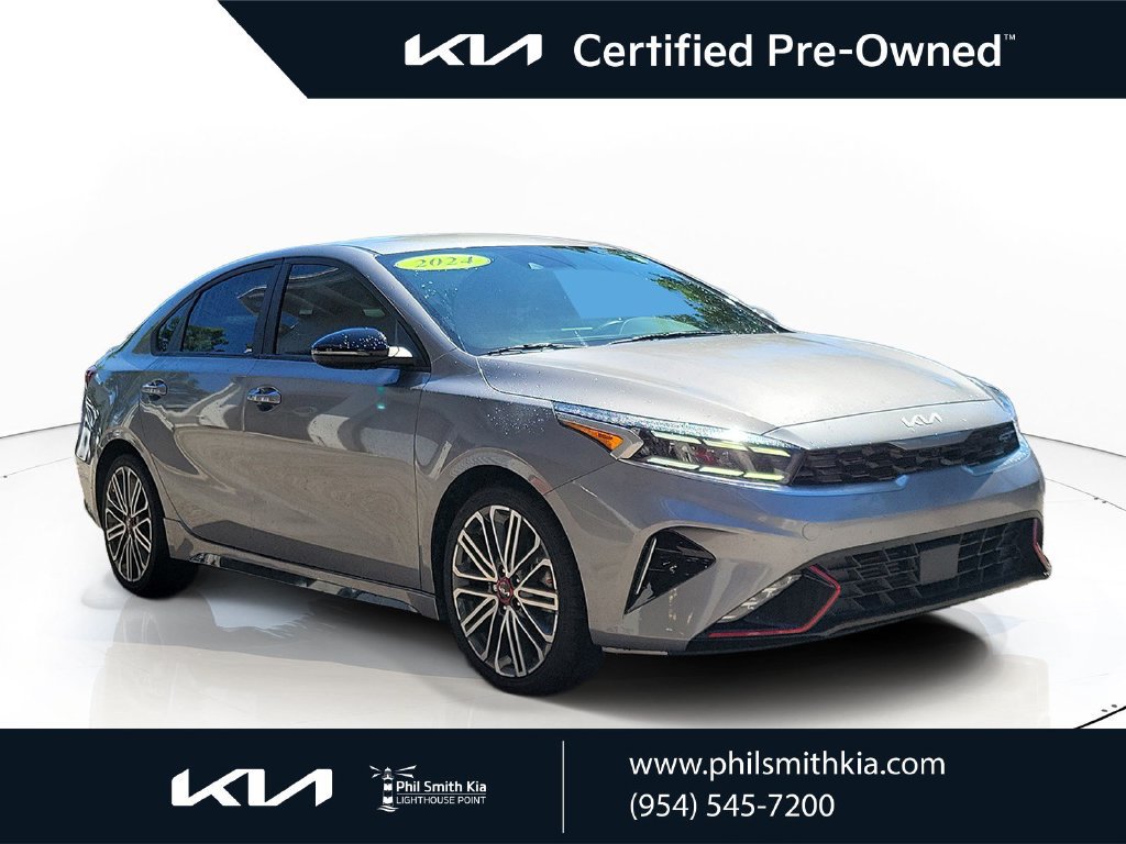 Certified 2024 Kia Forte GT FWD 360° Tour