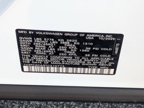 New 2026 Volkswagen Atlas Cross Sport SEL Premium R-Line image 42