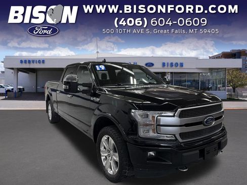 Used 2019 Ford F150 Platinum w/ Equipment Group 701A Luxury AWD/4WD image 1