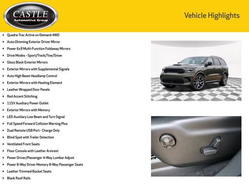 New 2026 Dodge Durango GT AWD/4WD image 14