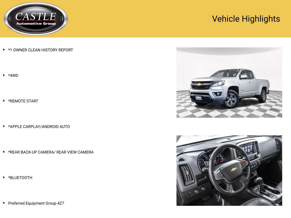 Used 2017 Chevrolet Colorado Z71 AWD/4WD image 3