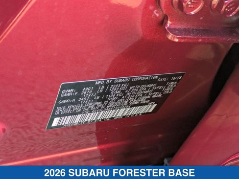 Used 2026 Subaru Forester AWD/4WD image 28