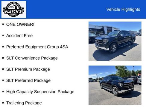 Used 2023 GMC Sierra 1500 SLT w/ SLT Premium Package AWD/4WD image 2