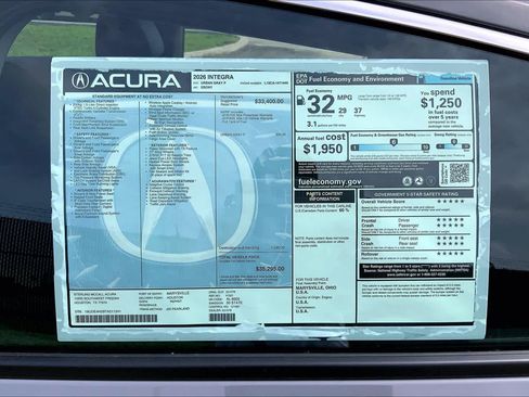 New 2026 Acura Integra image 21