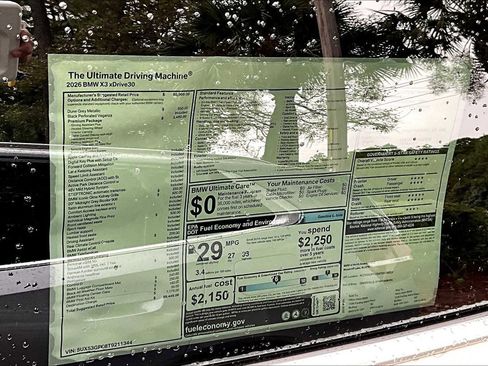 New 2026 BMW X3 xDrive30 w/ Premium Package image 18