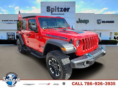 Used 2024 Jeep Wrangler Unlimited Rubicon 4xe image 1
