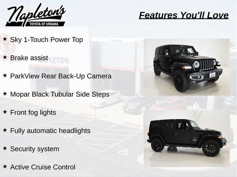 Used 2023 Jeep Wrangler Unlimited Sahara w/ Cold Weather Group AWD/4WD image 14
